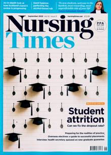 Nursing Times Magazine SEP 25 Order Online