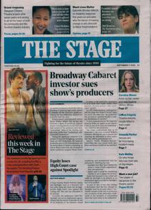 Stage Magazine 11/09/2025 Order Online