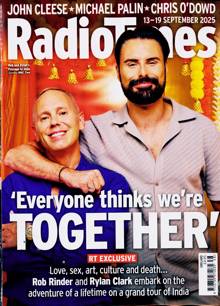 Radio Times England Magazine Issue 13/09/2025