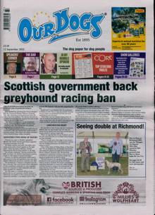 Our Dogs Magazine 12/09/2025 Order Online