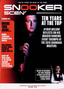 Snooker Scene Magazine  Order Online