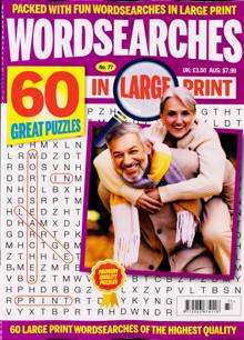 Wordsearches In Large Print Magazine Issue NO 77