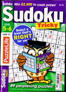 Puzzlelife Sudoku Lev 5 And 6 Magazine Issue NO 111