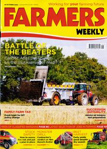 Farmers Weekly Magazine 10/10/2025 Order Online