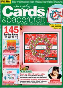 Simply Cards Paper Craft Magazine NO 275 Order Online