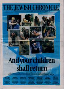 Jewish Chronicle Magazine 16/10/2025 Order Online