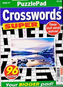 Puzzlelife Crossword Super Magazine Issue NO 97