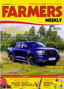 Farmers Weekly Magazine 24/10/2025 Order Online