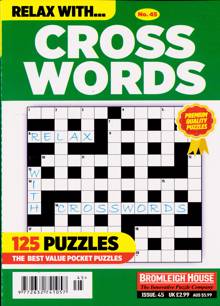Relax With Crosswords Magazine Issue NO 45