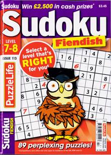 Puzzlelife Sudoku L7&8 Magazine Issue NO 113