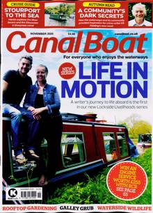 Canal Boat Magazine NOV 25 Order Online