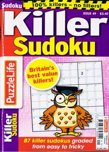 Puzzlelife Killer Sudoku Magazine NO 49 Order Online