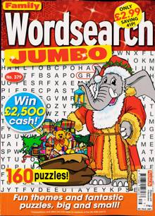 Family Wordsearch Jumbo Magazine Issue NO 379