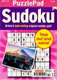 Puzzlelife Ppad Sudoku Magazine Issue NO 122 