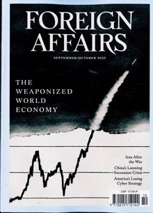 Foreign Affairs Magazine SEP-OCT Order Online
