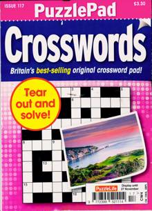Puzzlelife Ppad Crossword Magazine Issue NO 117
