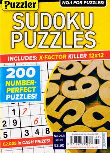 Puzzler Sudoku Puzzles Magazine NO 268 Order Online
