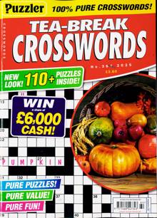 Puzzler Tea Break Crosswords Magazine NO 364 Order Online