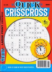 Quick Criss Cross Magazine NO 5 Order Online