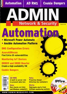Admin Magazine NO 89 Order Online
