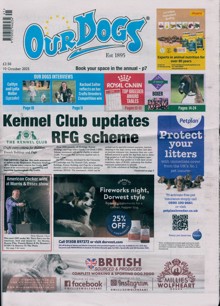 Our Dogs Magazine 10/10/2025 Order Online