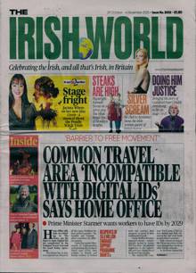 Irish World Magazine 29/10/2025 Order Online
