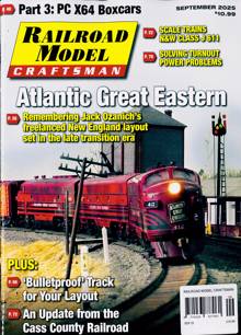 Railroad Model Craftsman Magazine SEP 25 Order Online