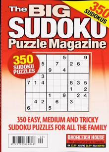 Big Sudoku Puzzle Magazine Magazine Issue NO 140