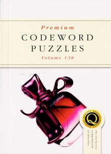 Premium Codeword Puzzles Magazine Issue NO 138