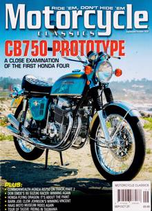 Motorcycle Classics Magazine SEP-OCT Order Online