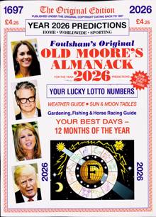 Old Moores Almanack Magazine Issue 2026 2