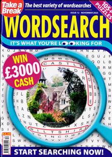 Take A Break Wordsearch Magazine Issue NO 12 