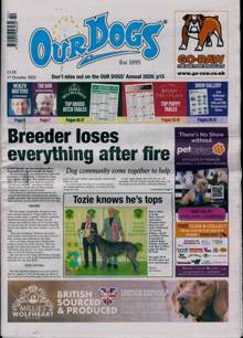 Our Dogs Magazine 17/10/2025 Order Online
