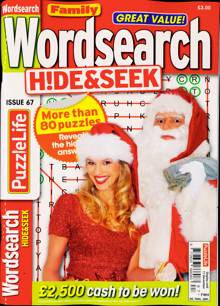 Family Wordsearch Hide Seek Magazine Issue NO 67