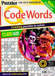 Puzzler Q Code Words Magazine Issue NO 531 