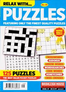 Relax With Puzzles Magazine Issue NO 29