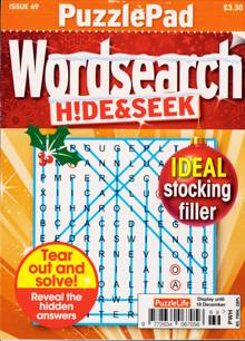 Puzzlelife Ppad Wordsearch H&S Magazine NO 69 Order Online