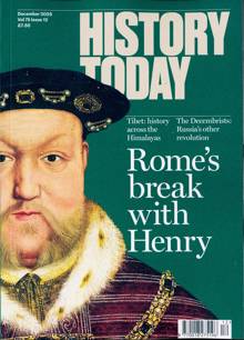 History Today Magazine DEC 25 Order Online
