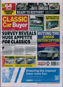 Classic Car Buyer Magazine Issue 29/10/2025 