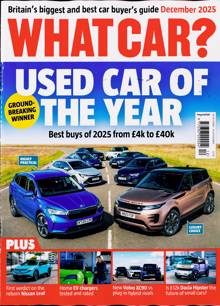 What Car Magazine Issue DEC 25 
