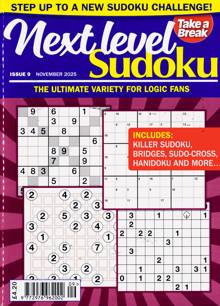 Tab Next Level Sudoku Magazine Issue NO 9 