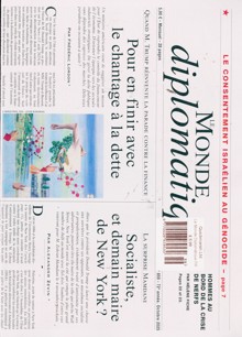 Le Monde Diplomatique Magazine NO 859 Order Online