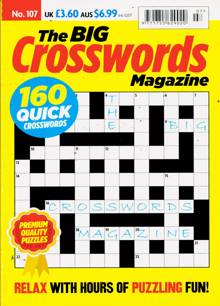 Big Crosswords Magazine Magazine Issue NO 107