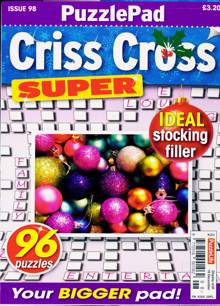 Puzzlelife Criss Cross Super Magazine Issue NO 98 