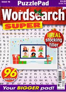 Puzzlelife Wordsearch Super Magazine NO 98 Order Online