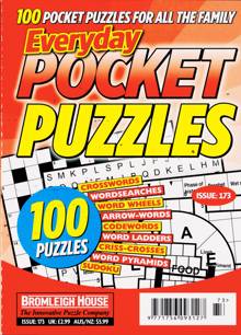 Everyday Pocket Puzzle Magazine Issue NO 173 