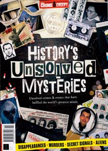 Real Crime Creepy Series Magazine Issue UNSOLVEDMY 