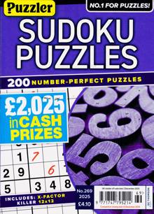 Puzzler Sudoku Puzzles Magazine NO 269 Order Online