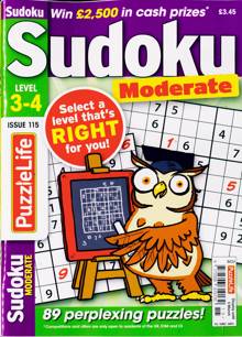 Puzzlelife Sudoku L 3 4 Magazine NO 115 Order Online