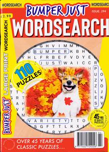 Bumper Just Wordsearch Magazine Issue NO 294